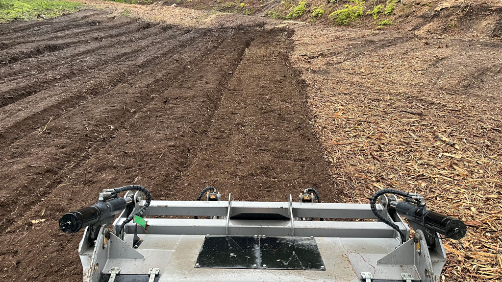 Broyage pour gravière.